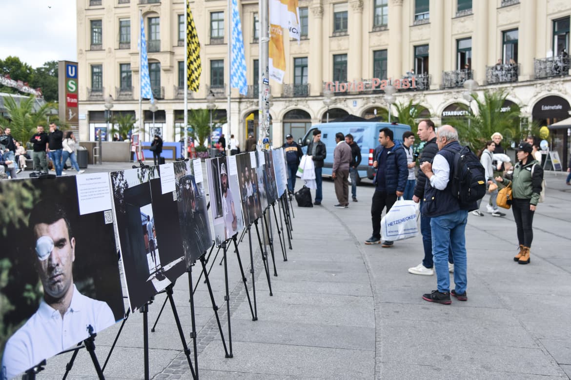 German Munich opens photo exhibition about mine victims in Azerbaijan (PHOTO)