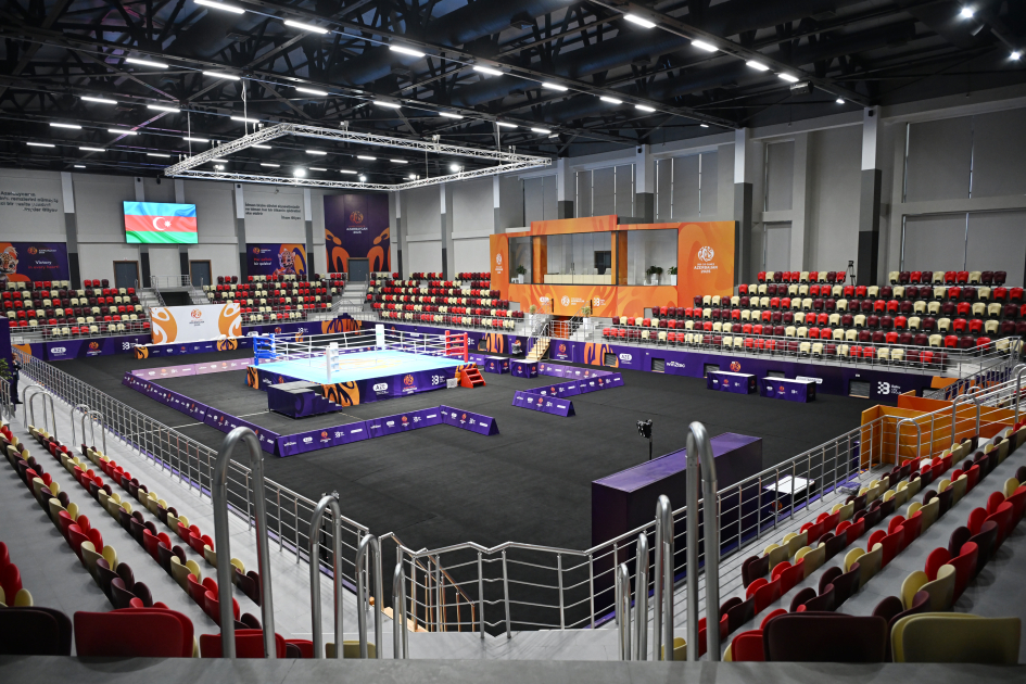 President Ilham Aliyev attends opening of Yevlakh Olympic Sports Complex (PHOTO)