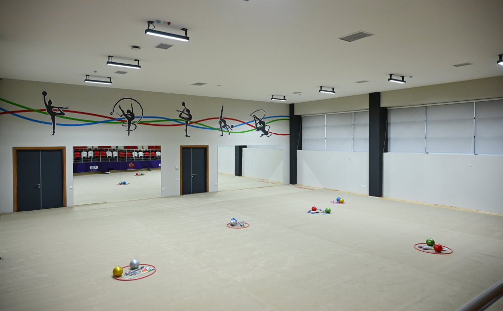 President Ilham Aliyev attends opening of Yevlakh Olympic Sports Complex (PHOTO)