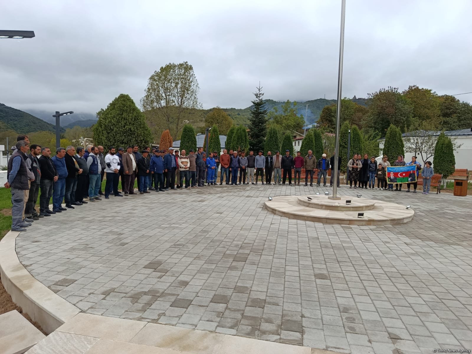 Khankendi, Aghdara, and Khojaly join voices in silence to mark Remembrance Day (PHOTO)