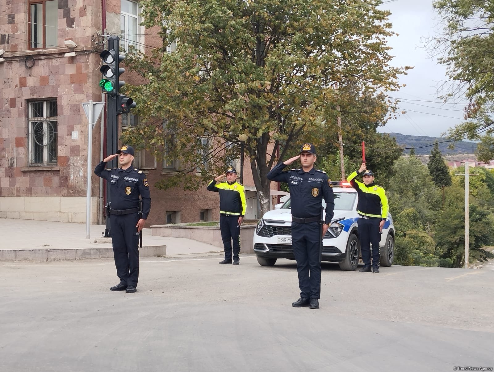 Khankendi, Aghdara, and Khojaly join voices in silence to mark Remembrance Day (PHOTO)