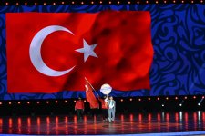 President Ilham Aliyev, First Lady Mehriban Aliyeva watch 3rd CIS Games in Ganja (PHOTO/VIDEO)