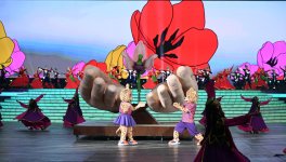 President Ilham Aliyev, First Lady Mehriban Aliyeva watch 3rd CIS Games in Ganja (PHOTO/VIDEO)