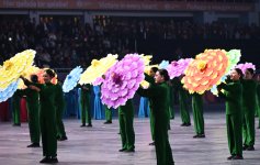 President Ilham Aliyev, First Lady Mehriban Aliyeva watch 3rd CIS Games in Ganja (PHOTO/VIDEO)