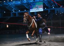 President Ilham Aliyev, First Lady Mehriban Aliyeva watch 3rd CIS Games in Ganja (PHOTO/VIDEO)