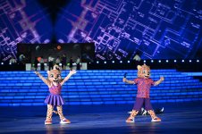 President Ilham Aliyev, First Lady Mehriban Aliyeva watch 3rd CIS Games in Ganja (PHOTO/VIDEO)