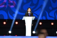 President Ilham Aliyev, First Lady Mehriban Aliyeva watch 3rd CIS Games in Ganja (PHOTO)