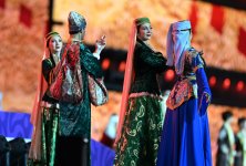 President Ilham Aliyev, First Lady Mehriban Aliyeva watch 3rd CIS Games in Ganja (PHOTO)