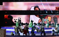 President Ilham Aliyev, First Lady Mehriban Aliyeva watch 3rd CIS Games in Ganja (PHOTO)