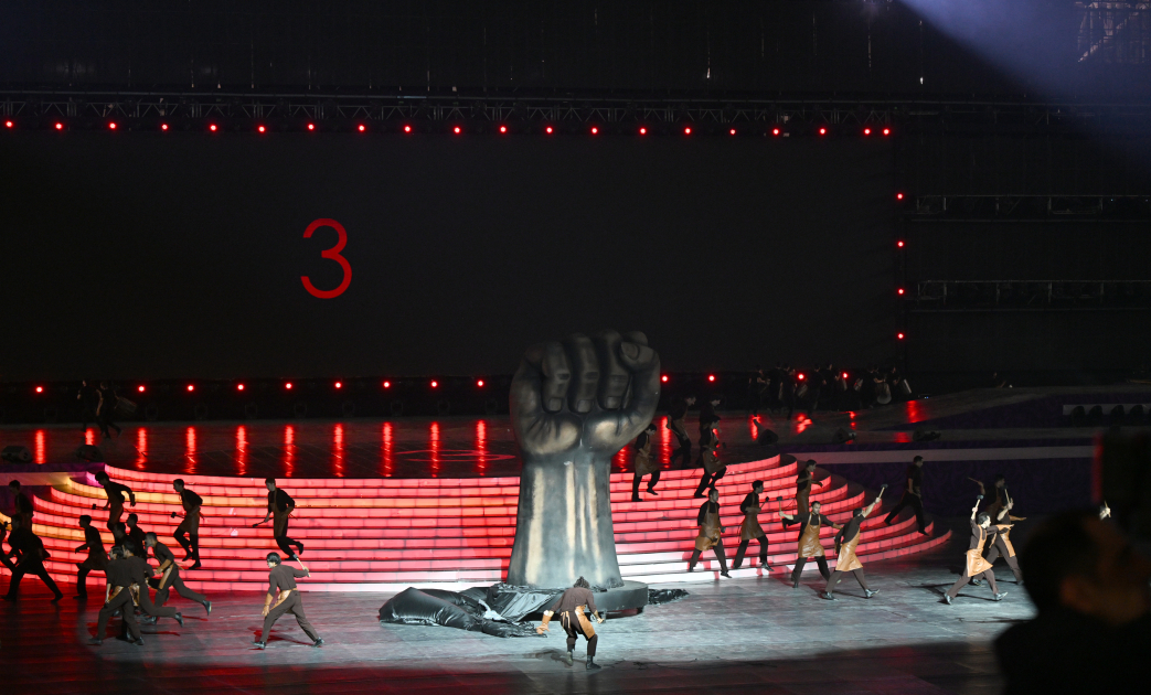 President Ilham Aliyev, First Lady Mehriban Aliyeva watch 3rd CIS Games in Ganja (PHOTO/VIDEO)