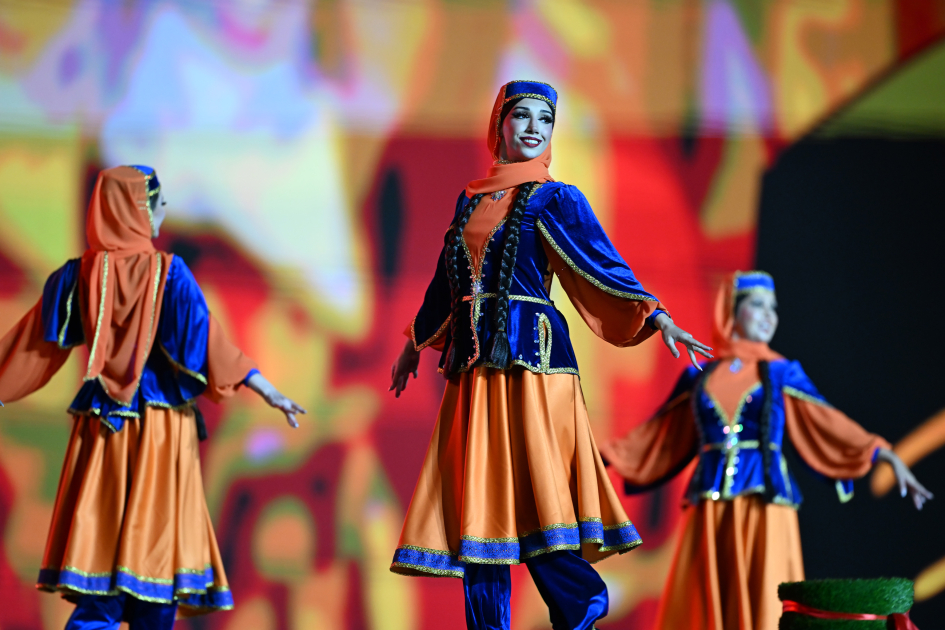 President Ilham Aliyev, First Lady Mehriban Aliyeva watch 3rd CIS Games in Ganja (PHOTO/VIDEO)