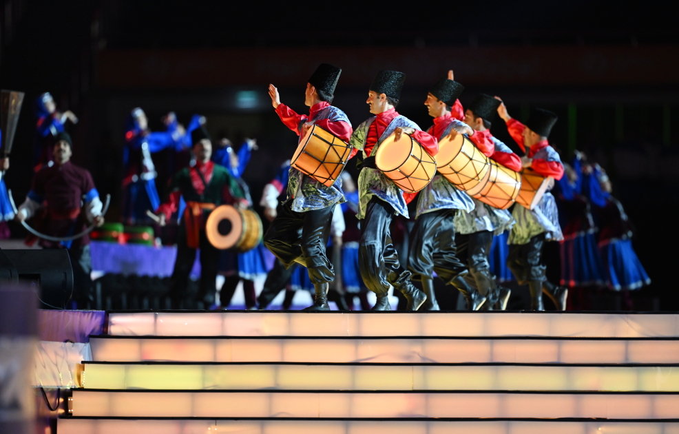 President Ilham Aliyev, First Lady Mehriban Aliyeva watch 3rd CIS Games in Ganja (PHOTO/VIDEO)