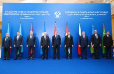 Azerbaijani PM attends CIS Council Heads meeting in Minsk (PHOTO)