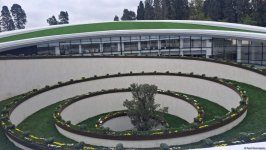 Azerbaijan designs Ganja memorial on Armenian missile-hit area in Second Karabakh war (PHOTO)
