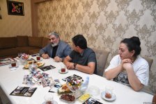 Baku Network think tank's heads visit martyr journalist Siraj Abishov's family (PHOTO/VIDEO)