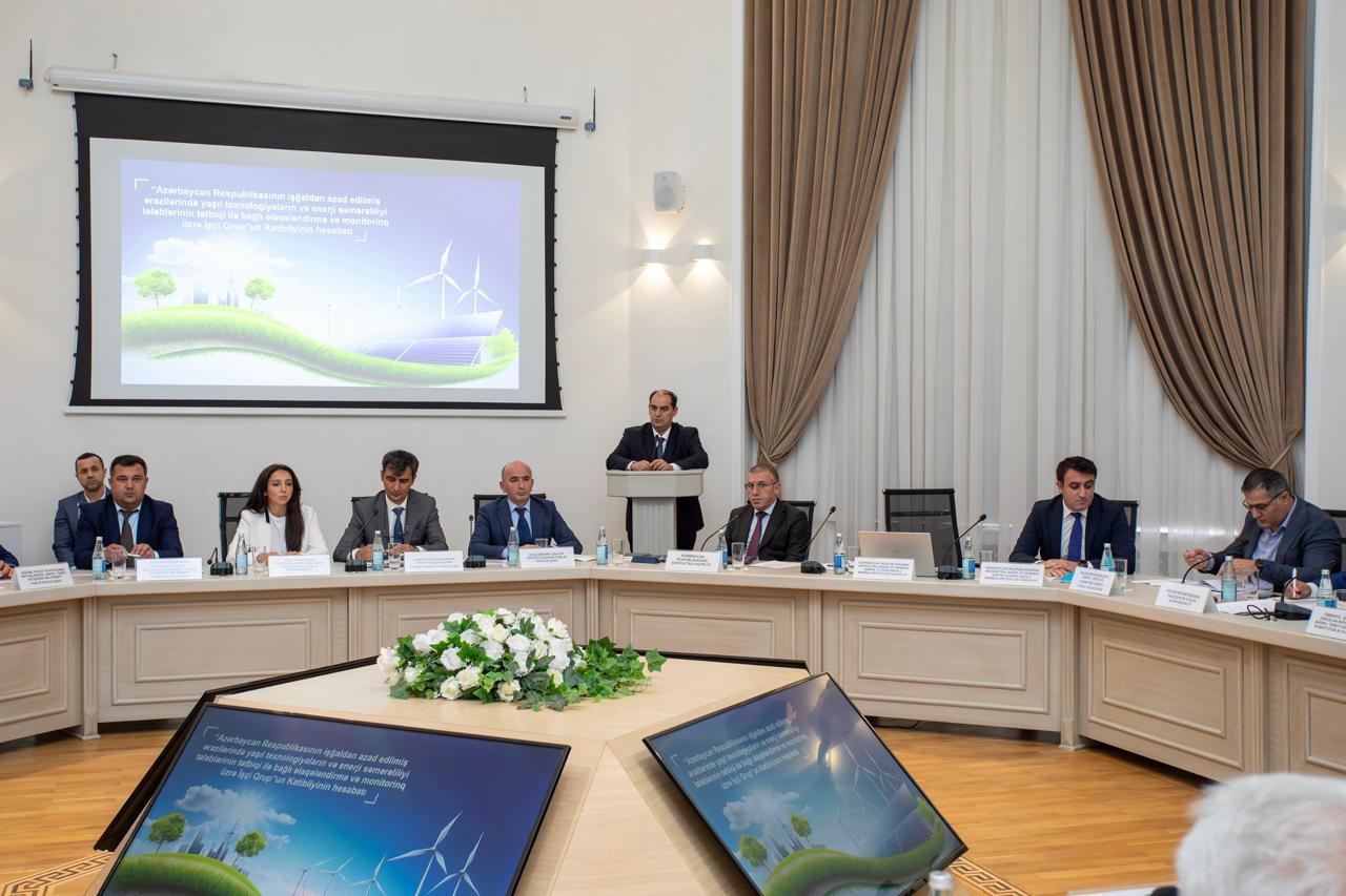 Azerbaijan discusses green energy solutions in nation's liberated territories (PHOTO)