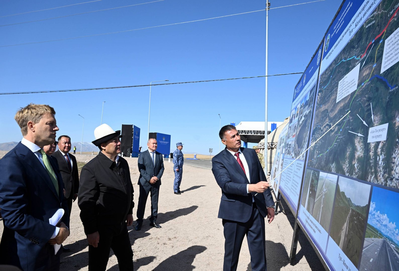 Kyrgyz president opens Tyup-Kegen road to boost connectivity and tourism