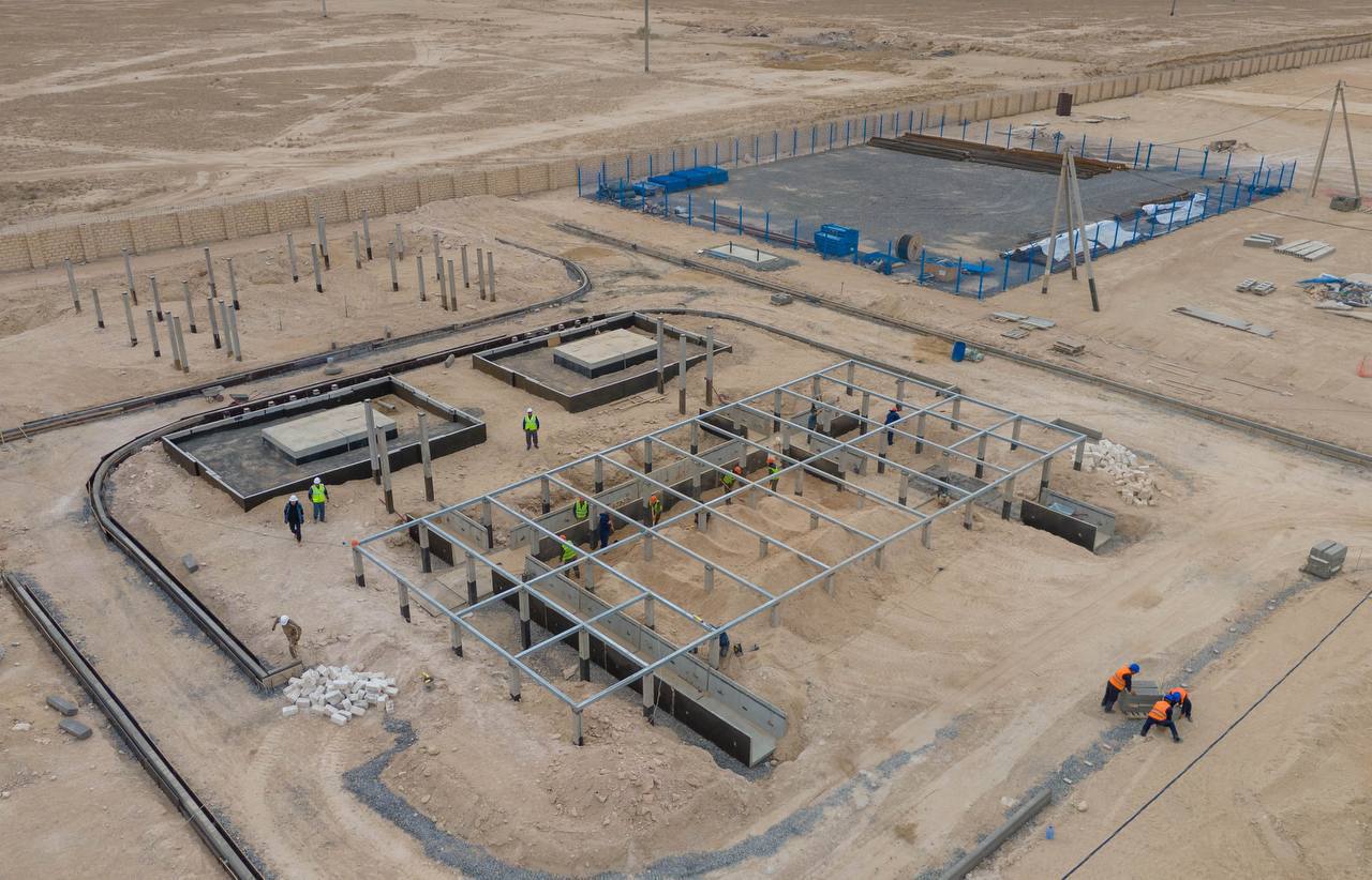 KazMunayGas reports construction progress at new gas processing plant in Zhanaozen