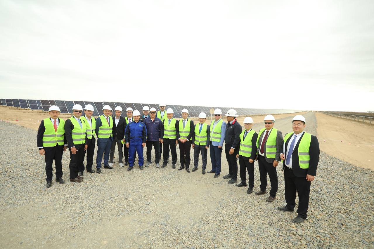 KazMunayGas, Eni launch 50 MW solar power plant in Zhanaozen