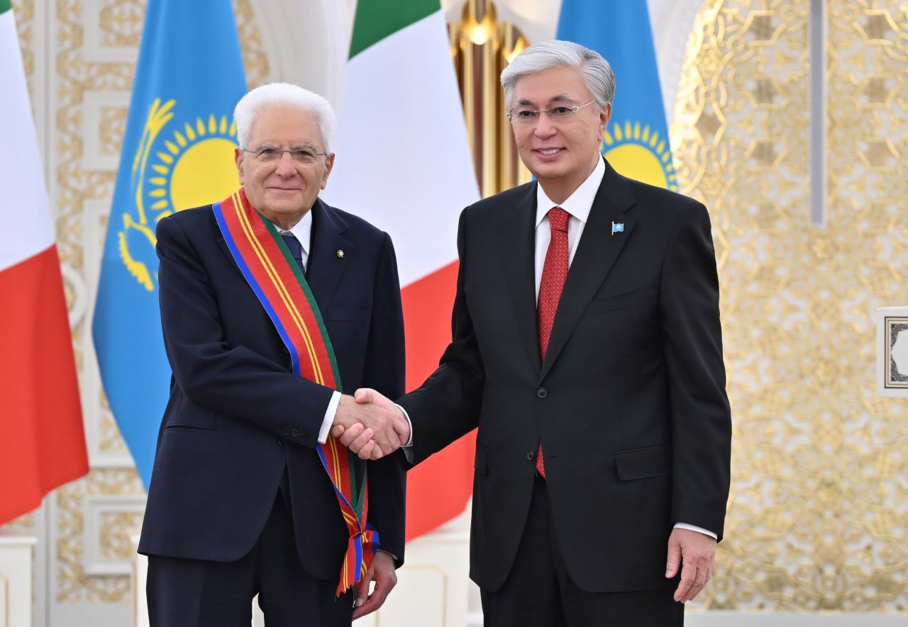 Tokayev awards Mattarella for contributions to Kazakh-Italian relations