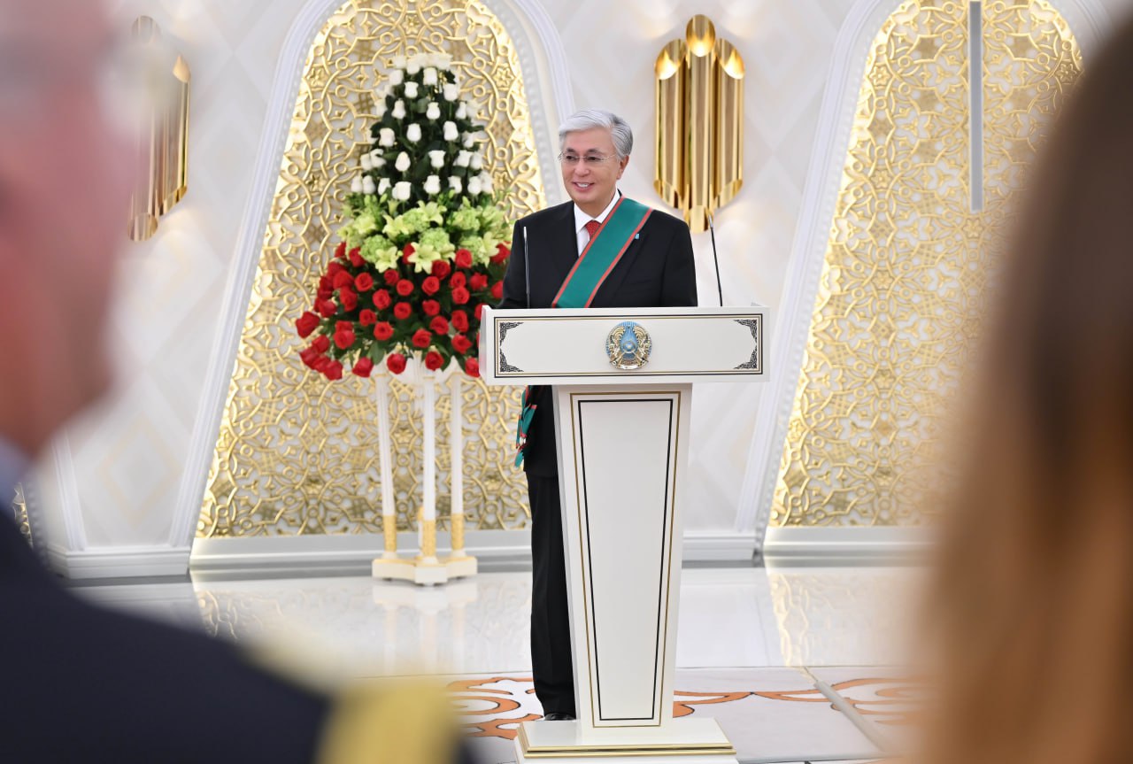 Kazakhstan’s Tokayev receives Italy’s highest honor from President Mattarella