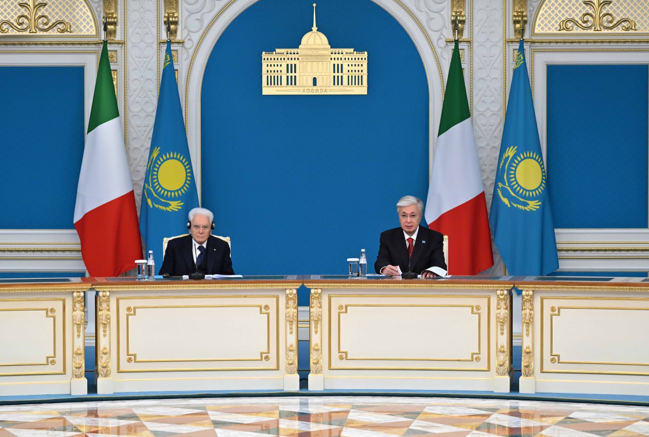 Kazakhstan, Italy discuss Middle Corridor expansion and trade cooperation