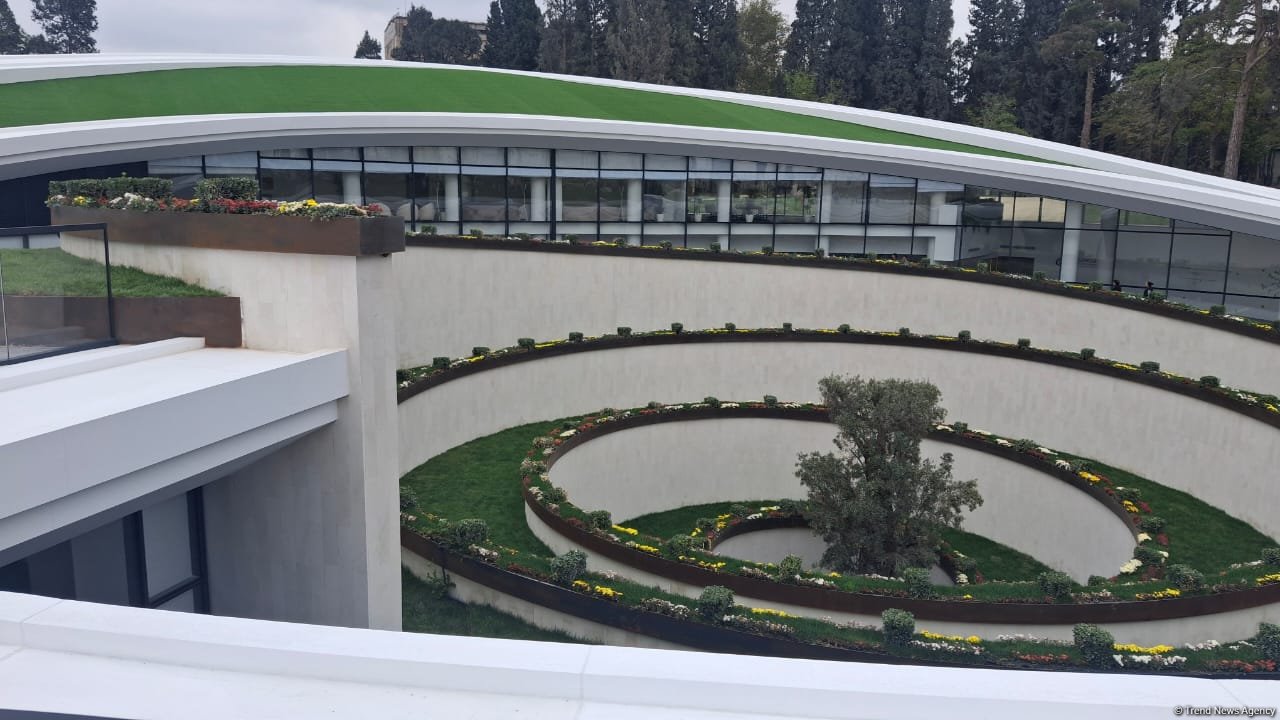 Azerbaijan designs Ganja memorial on Armenian missile-hit area in Second Karabakh war (PHOTO)