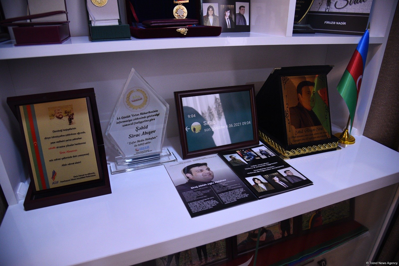Baku Network think tank's heads visit martyr journalist Siraj Abishov's family (PHOTO/VIDEO)