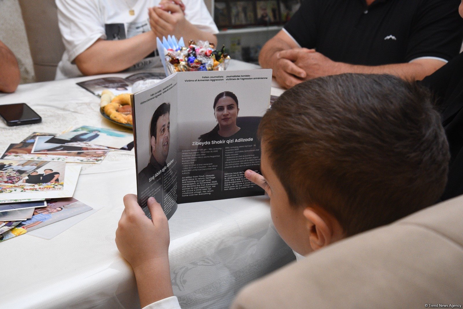 Baku Network think tank's heads visit martyr journalist Siraj Abishov's family (PHOTO/VIDEO)