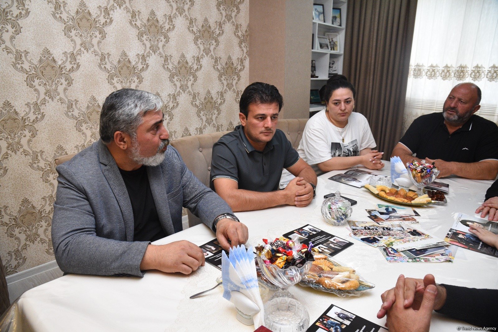 Baku Network think tank's heads visit martyr journalist Siraj Abishov's family (PHOTO/VIDEO)