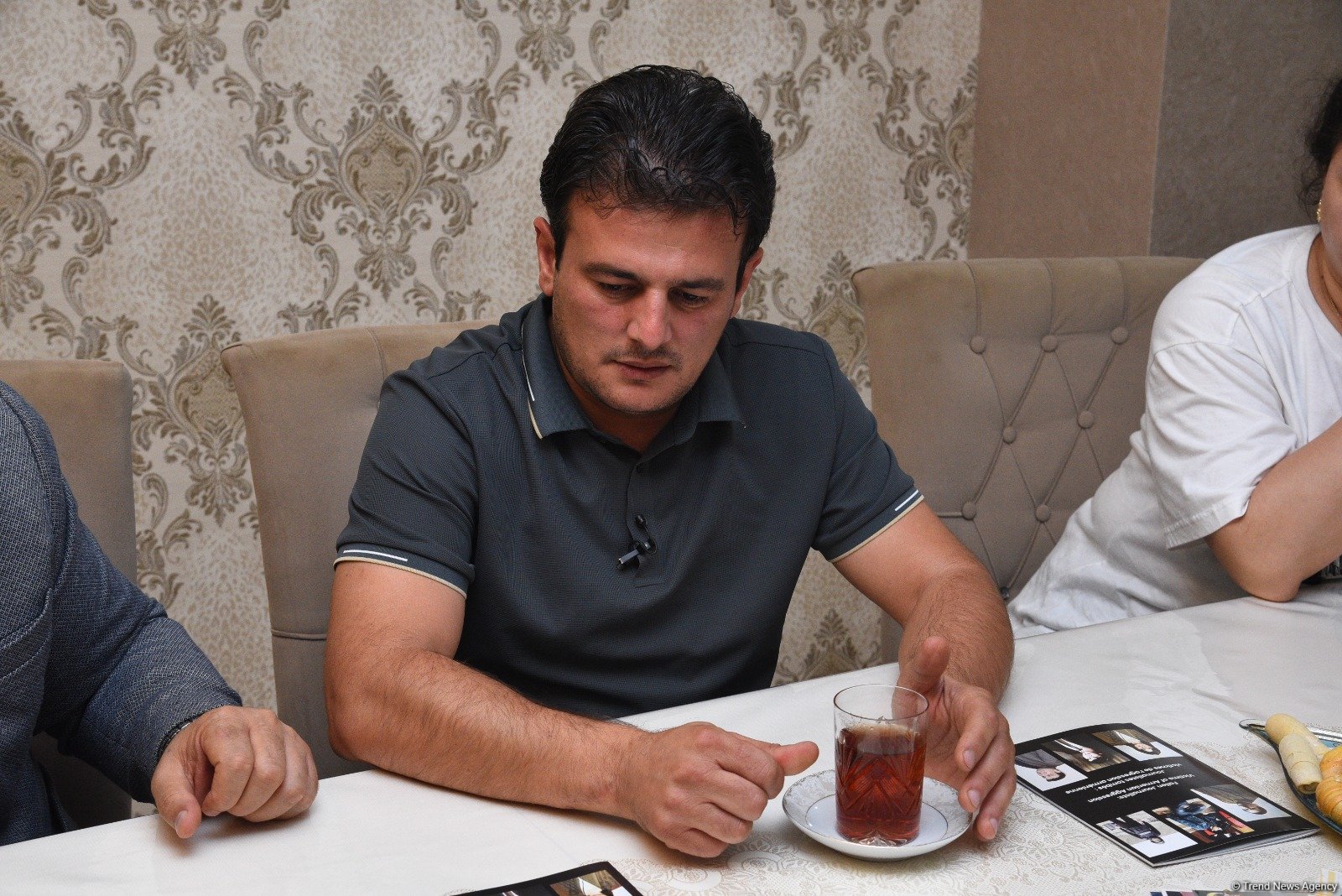 Baku Network think tank's heads visit martyr journalist Siraj Abishov's family (PHOTO/VIDEO)