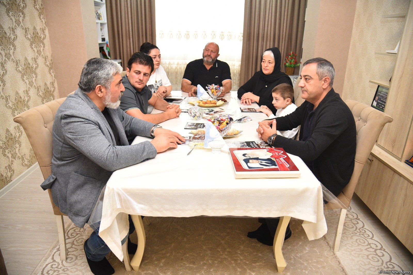 Baku Network think tank's heads visit martyr journalist Siraj Abishov's family (PHOTO/VIDEO)