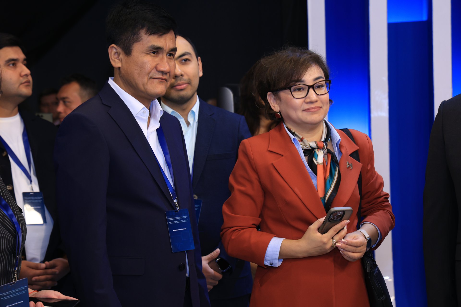 Uzbek delegation visits Xezer Media Center (PHOTO)