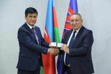 Chairman of Uzbekistan’s Journalists Union visits Azerbaijan’s Press Council (PHOTO)