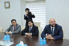 Chairman of Uzbekistan’s Journalists Union visits Azerbaijan’s Press Council (PHOTO)