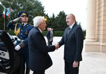 Baku hosts official welcome ceremony for President of Italy (PHOTO)