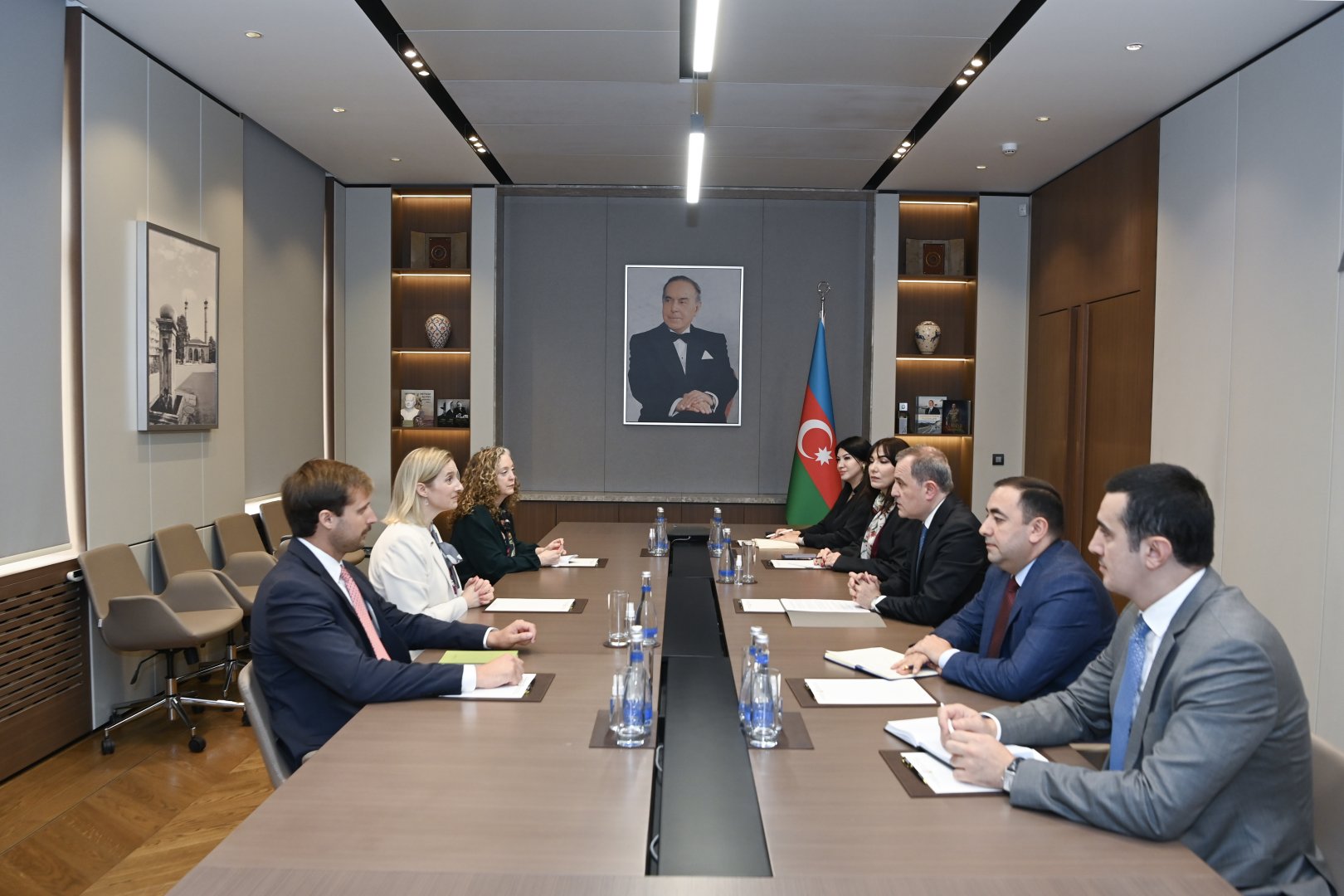 Azerbaijani FM, U.S. officials moot Azerbaijani-Armenian normalization process (PHOTO)