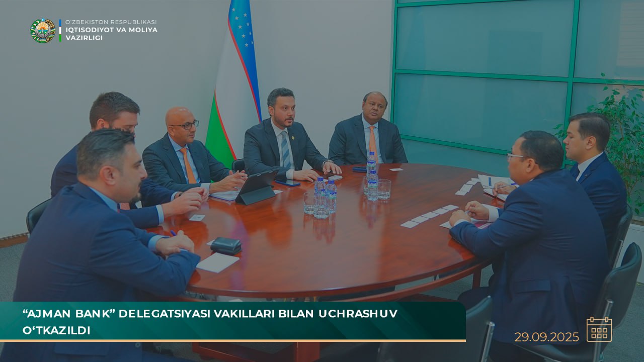 Uzbekistan explores Islamic banking opportunities with Ajman Bank