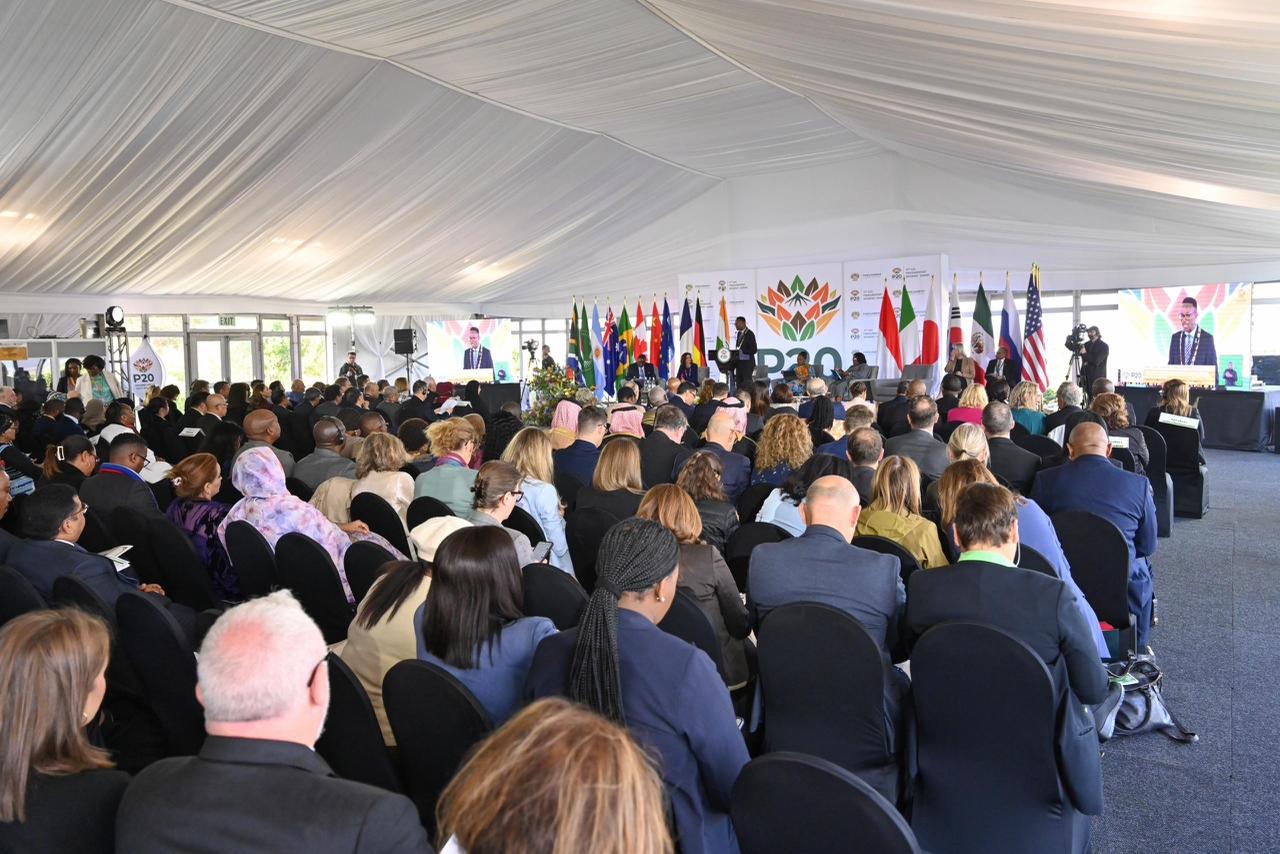 Sahiba Gafarova delivers speech at opening ceremony of summit of G20 (PHOTO)