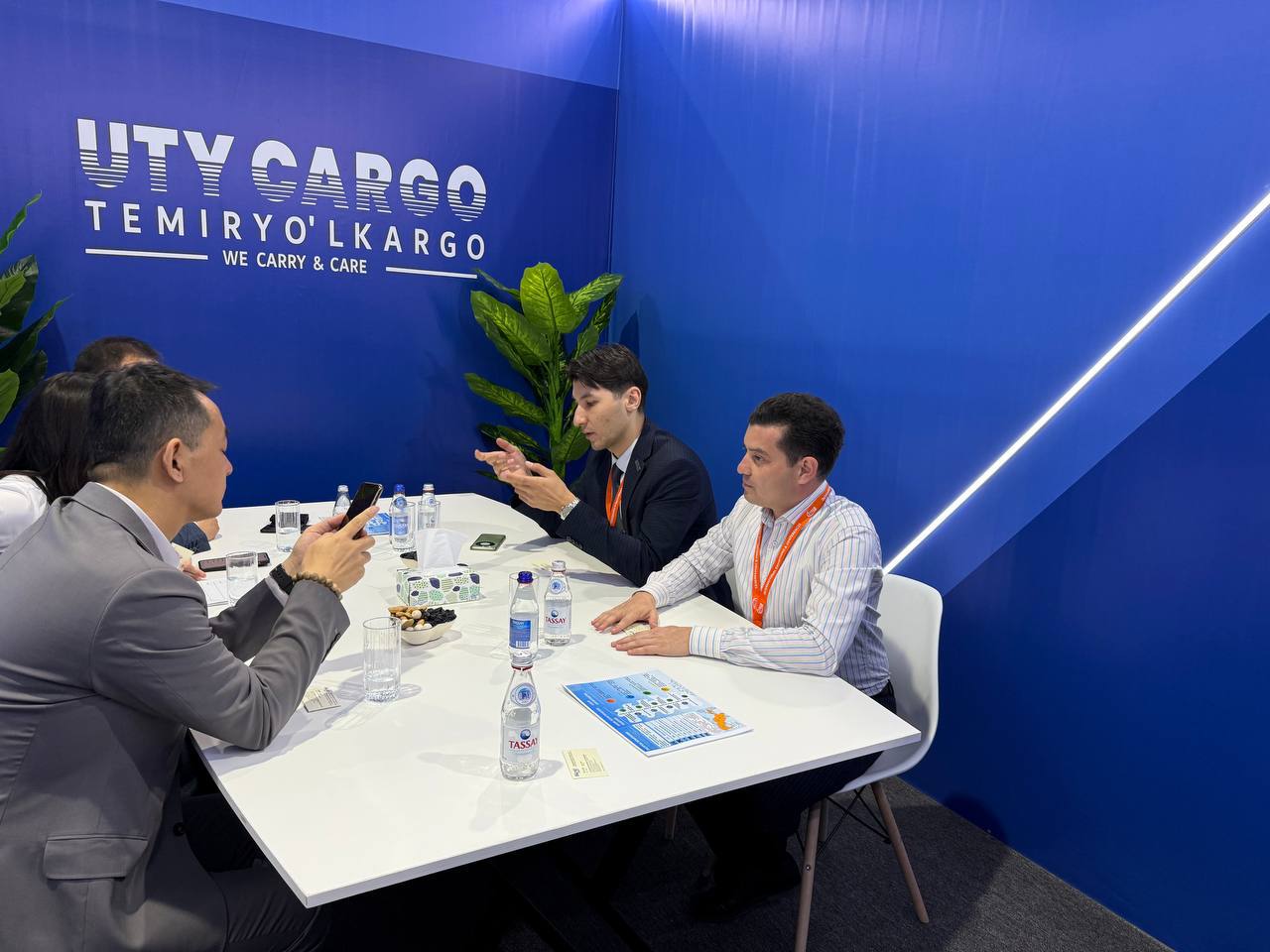 Uzbekistan's rail company strikes multiple deals at Almaty transport expo