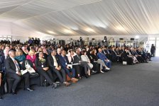 Sahiba Gafarova delivers speech at opening ceremony of summit of G20 (PHOTO)
