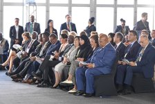 Sahiba Gafarova delivers speech at opening ceremony of summit of G20 (PHOTO)