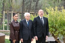 President Ilham Aliyev, First Lady Mehriban Aliyeva, and President Sergio Mattarella attend opening of first academic buildings of Italy-Azerbaijan University (PHOTO/VIDEO)