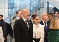 President Ilham Aliyev, First Lady Mehriban Aliyeva, and President Sergio Mattarella attend opening of first academic buildings of Italy-Azerbaijan University (PHOTO/VIDEO)