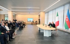 President Ilham Aliyev, First Lady Mehriban Aliyeva, and President Sergio Mattarella attend opening of first academic buildings of Italy-Azerbaijan University (PHOTO/VIDEO)