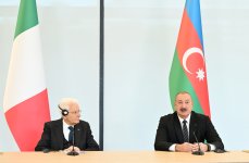 President Ilham Aliyev, First Lady Mehriban Aliyeva, and President Sergio Mattarella attend opening of first academic buildings of Italy-Azerbaijan University (PHOTO/VIDEO)