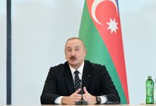President Ilham Aliyev, First Lady Mehriban Aliyeva, and President Sergio Mattarella attend opening of first academic buildings of Italy-Azerbaijan University (PHOTO/VIDEO)