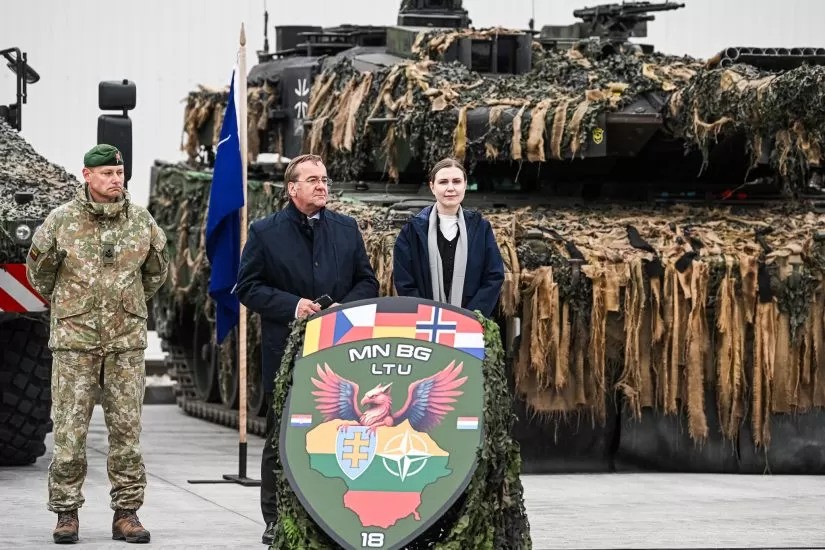 Lithuania and Germany unveil new NATO support hub
