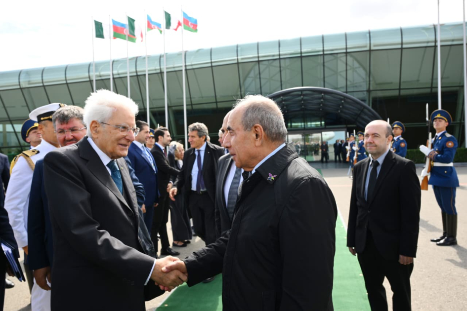 President of Italy concludes his official visit to Azerbaijan (PHOTO)