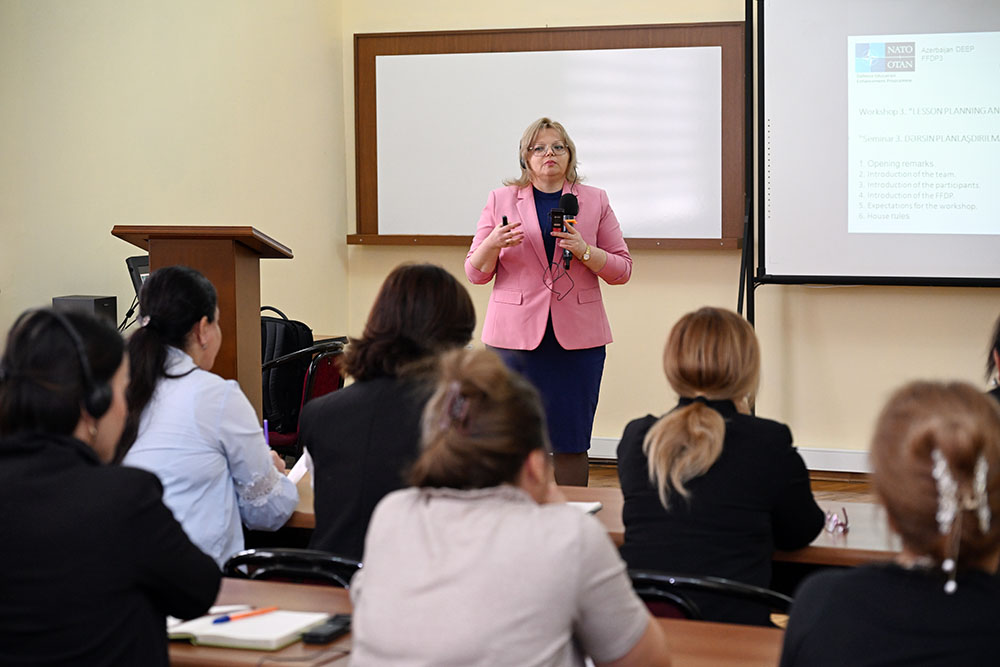 Azerbaijan’s Heydar Aliyev Military Institute hosts NATO training program (PHOTO)